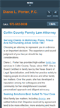 Mobile Screenshot of collincountydivorce.com